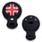 Union Jack Black Silicone Key Fob Case For Mini Gen2 R55 R56 R57 R58 R59 R60 R61