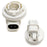 (2) 1156 Headlight Front Turn Signal Bulb Plug Adapter Sockets For Hyundai Kia