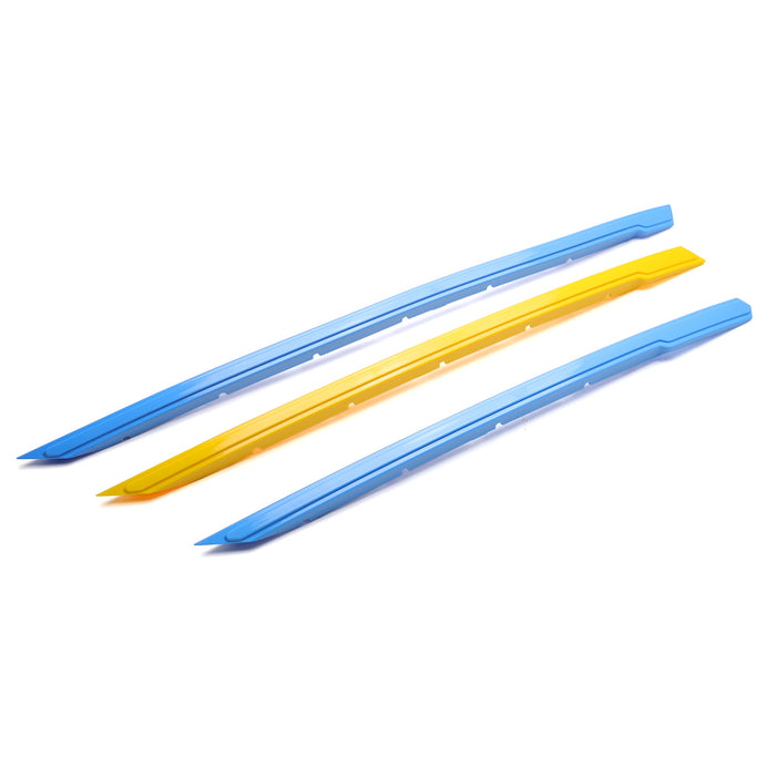 Sweden Flag Color Grille Decoration Insert Trims For 2025-up 2nd-LCI Volvo XC90