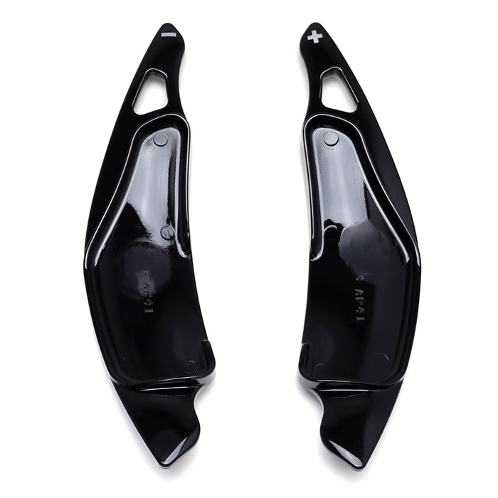 Gloss Black Finish Large Steering Wheel Paddle Shifter Kit For 2006-13 Lexus IS