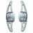Grey Billet Aluminum Larger Paddle Shifters For Volkswagen 2022-up MK8 Golf GTI