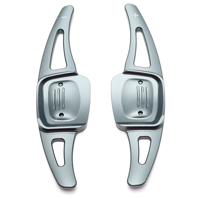 Grey Billet Aluminum Larger Paddle Shifters For Volkswagen 2022-up MK8 Golf GTI