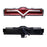 Clear Lens/Red Interior Full LED Rear Fog Light Kit For Scion FRS 86 Subaru BRZ
