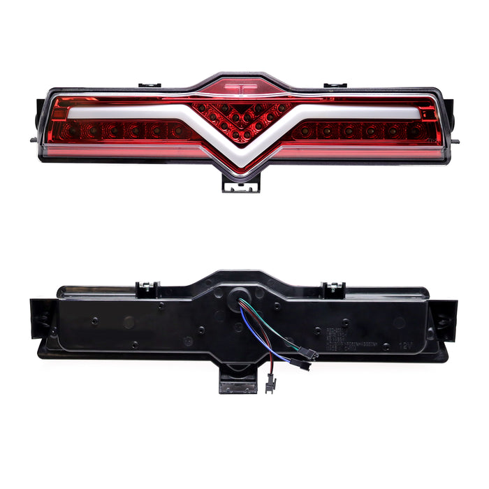 Clear Lens/Red Interior Full LED Rear Fog Light Kit For Scion FRS 86 Subaru BRZ