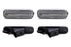 4pc Clear Lens Amber & Red Full LED Strip Side Marker Lights For Infiniti G20