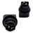 Black OE-Spec W21/5W Headlight DRL Light Sockets For Skoda Citigo