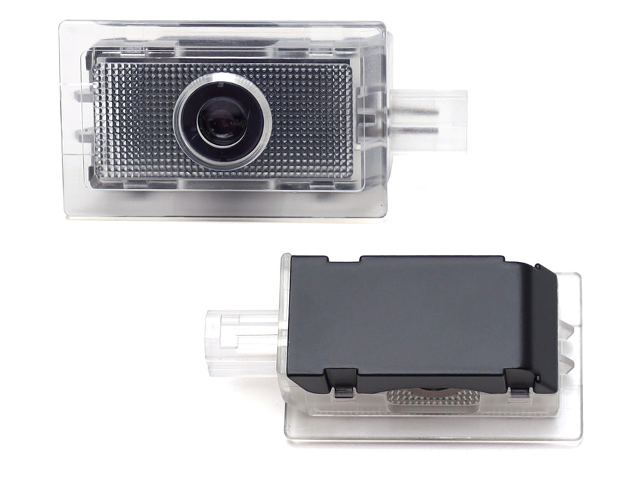 Red // Slash LED Projection Under Door Lights For Dodge Charger Challenger Dart