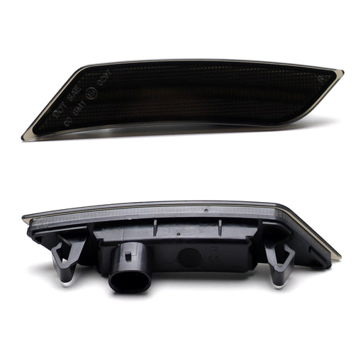 Smoked Lens White Full LED Side Marker Light Kit For Cadillac 19-up XT4, 20+ XT6