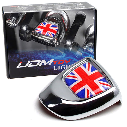Red/Blue UK Union Jack Design Engine Start Push Start Cap Cover For 3rd Gen MINI
