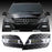 Direct Fit 12W White LED Daytime Running Lights For Mercedes W164 ML-Class