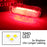 Red Error Free 18-LED Side Door Lights For VW Golf GTi EOS Jetta Passat Tiguan
