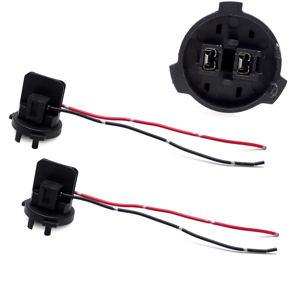 OE-Spec H7 Low Beam Sockets w/Pigtail Harness For Euro VW Lamando Lavida, Skoda