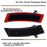 Euro Dark Smoked Lens Front Bumper Side Markers For 2011-13 BMW E70 X5 LCI Model