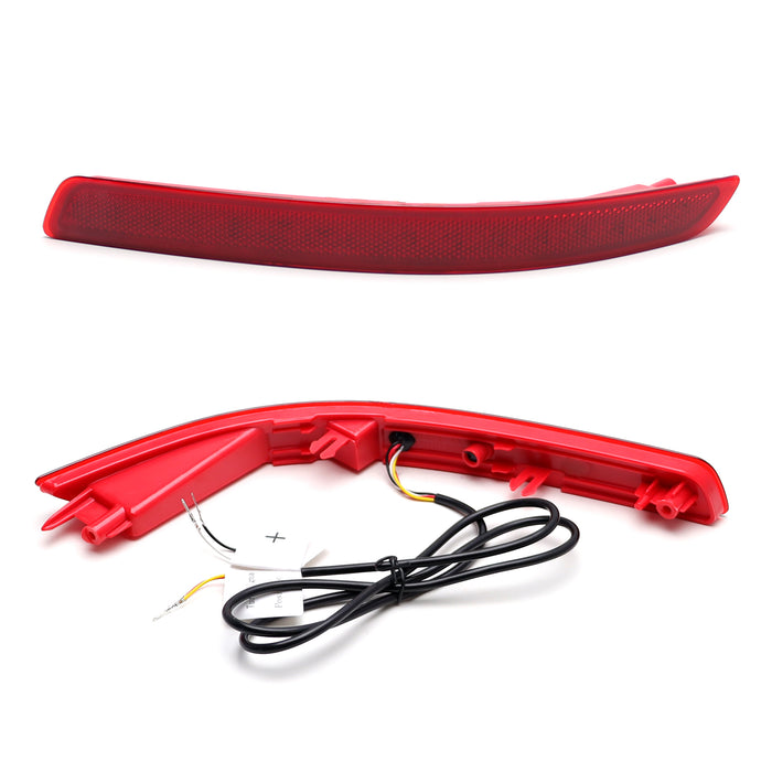 Full LED Bumper Reflector Brake/Sequential Signal Light For 19-20 Kia Optima K5