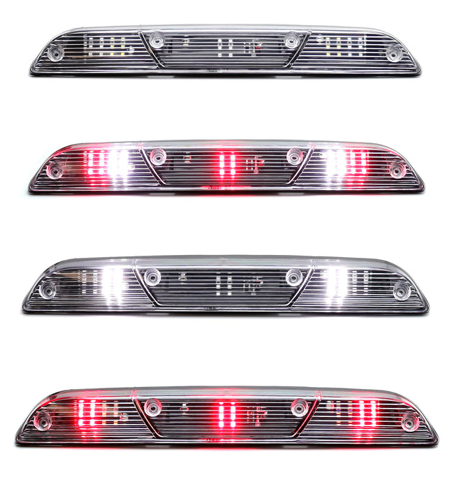 Semi-Clear Raptor Style LED High Mount 3rd Brake Light For Ford F150 F250 F350