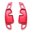 Red Aluminum Larger Paddle Shifter Extension For BMW G60 5 Series i5, G45 X3, X1