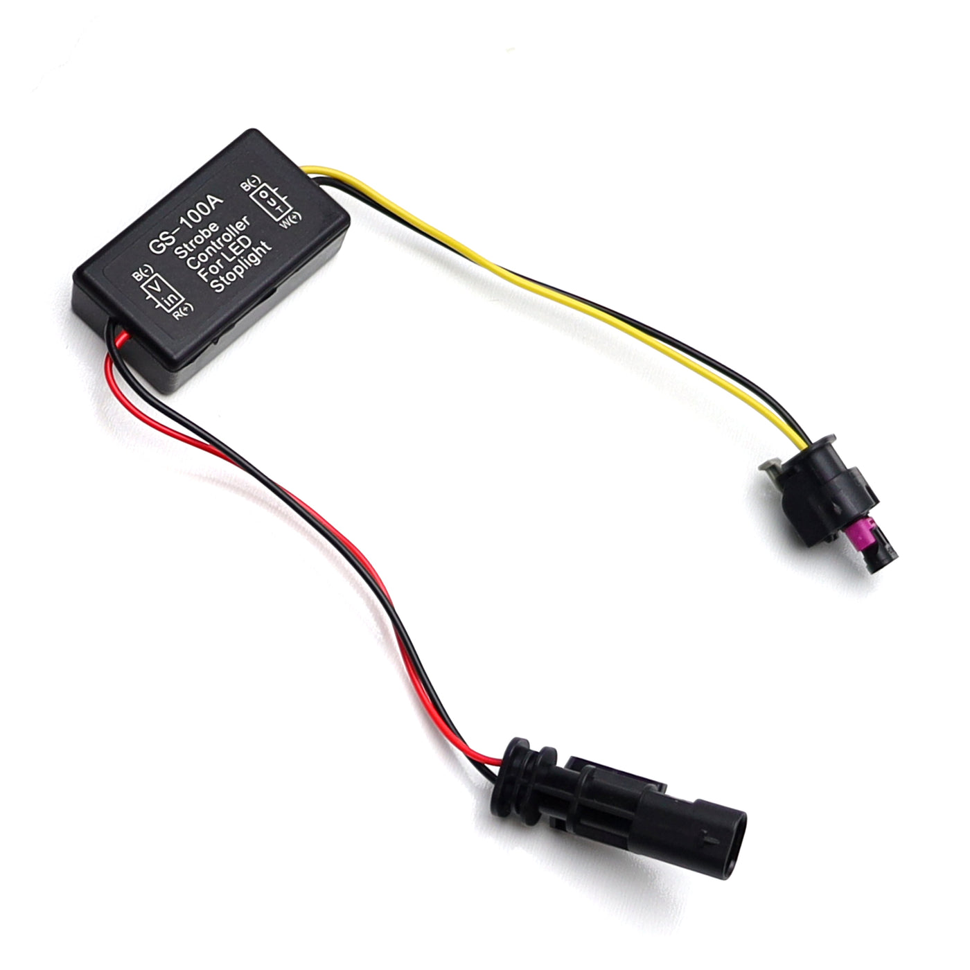 Plug-N-Play F1 Style Strobe 3rd Brake Light Module/Wire For 18+ Jeep W ...