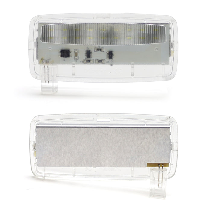 (2) White Full LED Sunvisor Vanity Mirror Lamps For BMW E88 E93 F32 1 3 4 Series