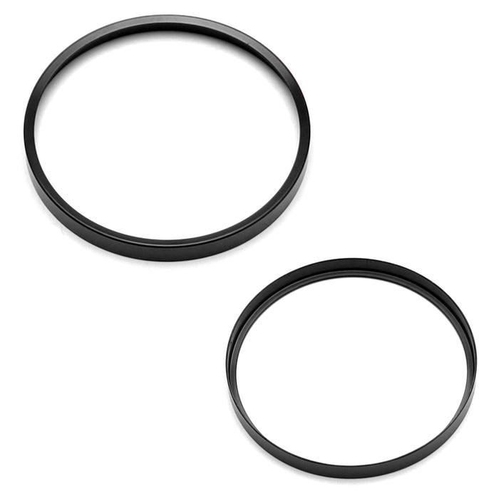 Black Headlamp Switch Surround Ring Trim For VW MK5/6 Golf GTI Jetta Passat CC