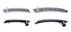 4pc Set Clear Lens Wheel Arch Side Marker Lamps For 2007-13/14 Gen2 MINI Cooper