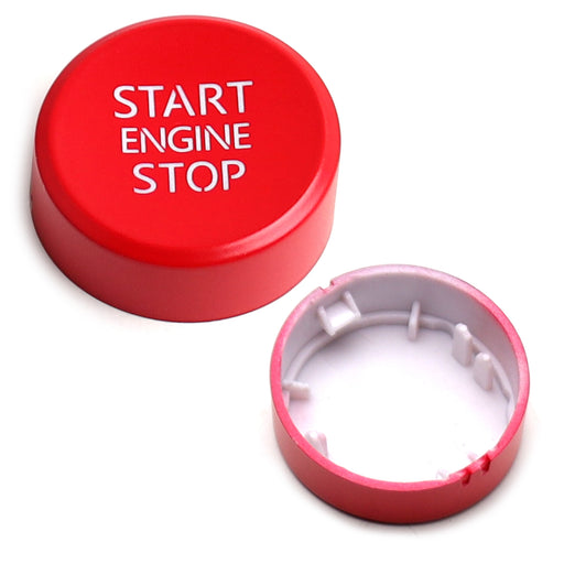 RS Sports Style Red Engine Push Start Button For Audi 2017-24 A4 S4 RS4 A5 S5 Q5