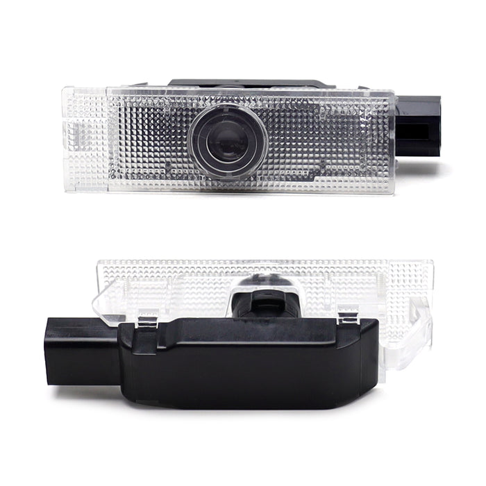 Red // Slash LED Projection Under Door Footwell Lights For Dodge 15+ Challenger