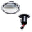 Clear Lens White Full LED Side Marker Lights For 07-19 Fiat 500 500e 500c Abarth