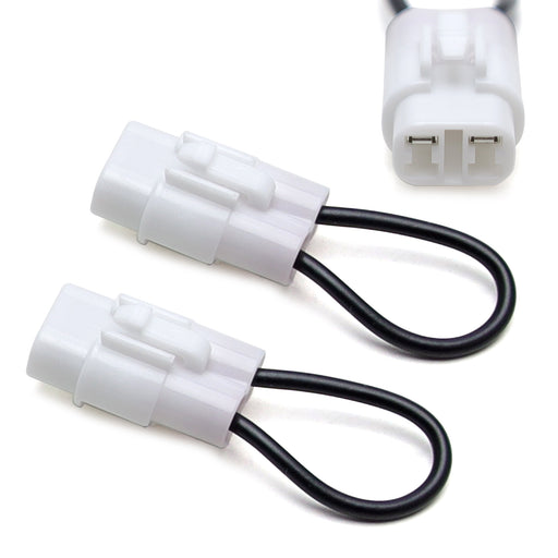 2pc Buckle Restraint Override Bypass Adapters For Kawasaki Yamaha ATV UTV Seats