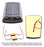 Clear Add-On Mansory Style Amber LED Turn Signal Indicators For MB W463 G-Class