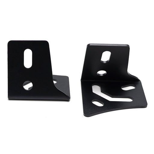 Front Windshield A-Pillar Mount LED Ditch Light Bracket For Jeep Wrangler TJ, JK