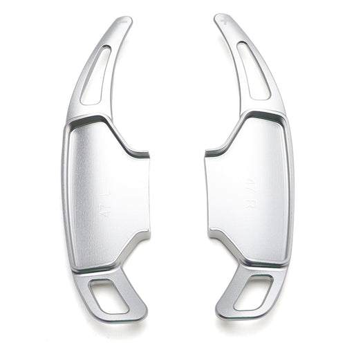 Silver Aluminum Larger Performance Paddle Shifter Extension For 24+ Ford Mustang