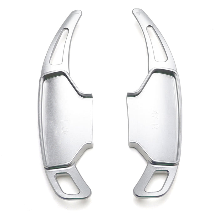 Silver Aluminum Larger Performance Paddle Shifter Extension For 24+ Ford Mustang
