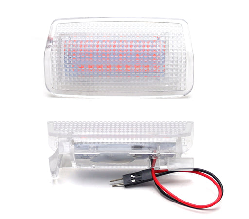 Red 18-SMD Full LED Side Door Lights For Toyota 22+ Tundra/Sequoia Lexus GX550