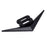 Vintage Style Matte Black Metal V8 Emblem For Grille Hood Trunk Fender Side Door