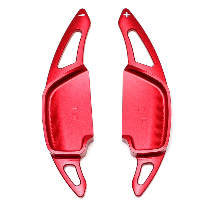 Sports Red Aluminum Larger Paddle Shifter For Toyota 09-17 Camry, 14-18 Corolla