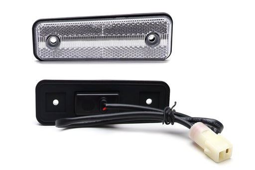 Clear Lens Amber Full LED Front Side Markers For Toyota Land Cruiser BJ FJ 60 70