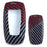 Black/Red Carbon Pattern Hard Key Cover For BMW 1 2 3 4 5 6 7 Series Fxx Chassis