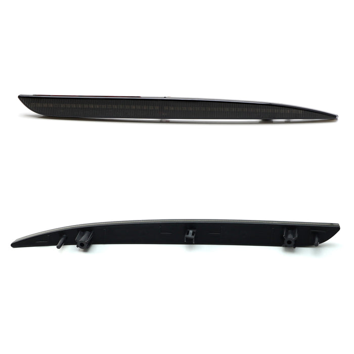 Smoke Rear Bumper Reflector Lens Set For BMW F30 F31 F32 F33 3/4 Series