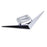 Vintage Style 3D Chrome Metal V6 Emblem For Grille Hood Trunk Fender Side Door