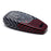 Black/Red Carbon Pattern Hard Key Cover For 17/18+ Mercedes E S G GLB GLC Class