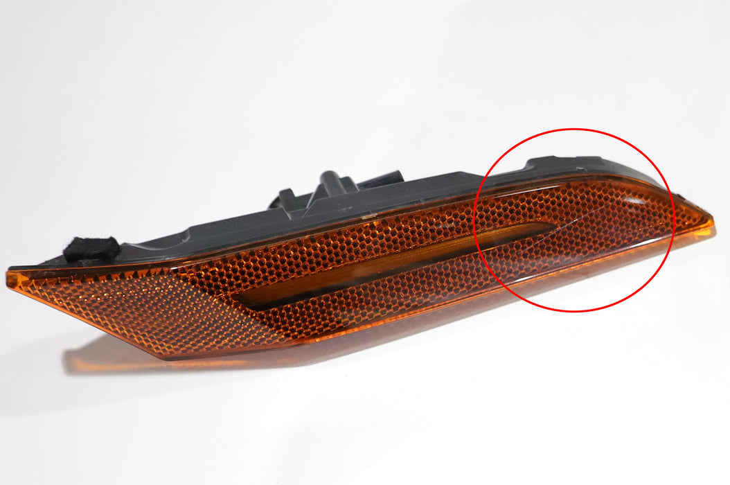 Used OEM LH & RH Amber Lens LED Side Marker Lights For 2019+ Porsche 911 (992)