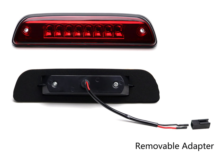 Dark Red Lens Full LED High Mount Third 3rd Brake/Stop Light For Toyota Tacoma