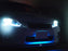 JDM Style Blue LED Illuminated Background Light Frame Kit For US  License Plate