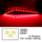 Red LED Background Illumination Kit 17-22 F250 F350 F450 Side Fender Emblem