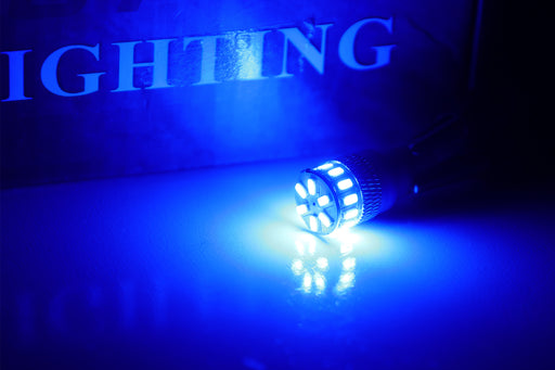 Ultra Blue 12-SMD 194 168 2825 LED Replacement Bulbs for License Plate Lights