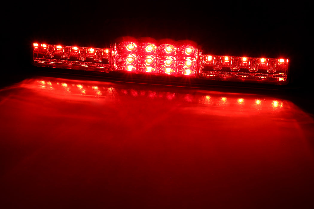 Full Red Lens 24-LED Third Brake Light For 1999-2006 Chevy Silverado, GMC Sierra