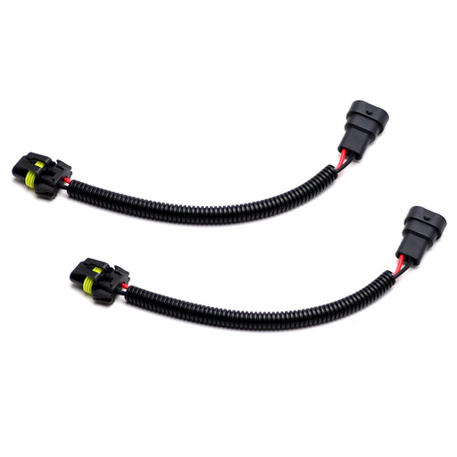 9145 H10 9005 HB3 Extension Wiring Harness Sockets Wire For Headlight Fog Lights