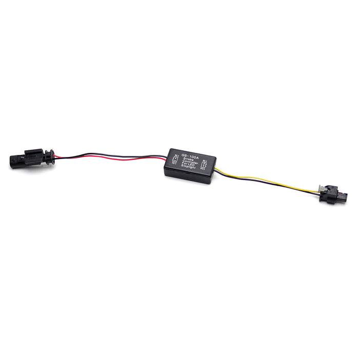 Plug-N-Play F1 Style Strobe 3rd Brake Light Module/Wire For 18+ Jeep Wrangler JL