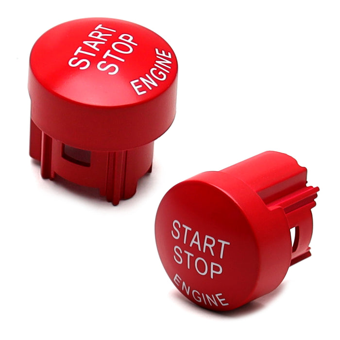 NISMO Style Red Engine Push Start Button Replacement Cap For 14-23 Nissan Rogue