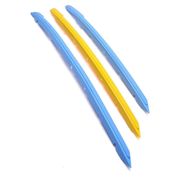 Sweden Flag Color Grille Decoration Insert Trims For 2025-up 2nd-LCI Volvo XC90